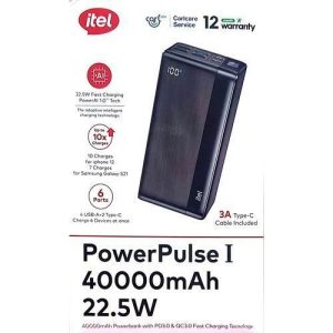 itel 40000mah 22.5w power bank