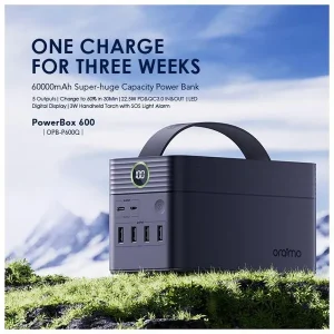 oraimo powerbox 600 60000mah 22.5w power bank