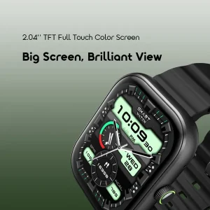 oraimo watch 6 2.04" tft ip68 smart watch