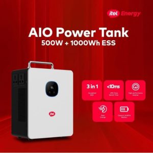 itel 500w solar generator 1000wh lithium battery iess 05k10n