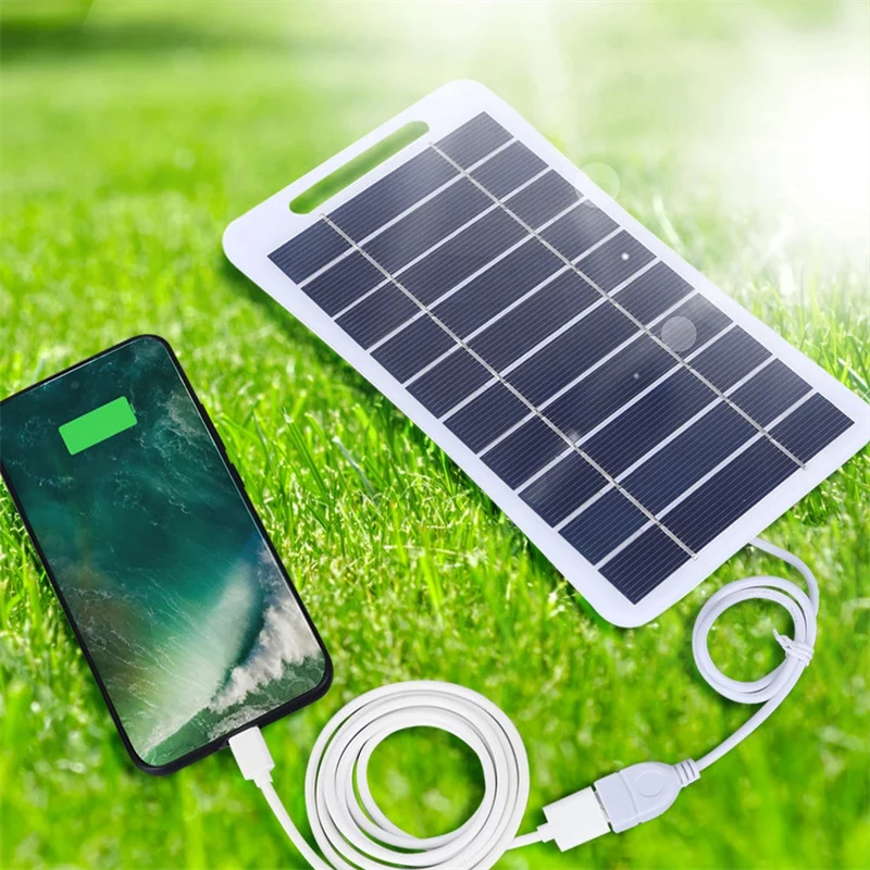 ultra portable 2w 5v solar panel charger – usb emergency power for phones & gadgets ultra portable 2w 5v solar panel charger – usb emergency power for phones & gadgets