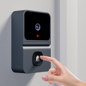 smart wifi video doorbell camera – motion detection & two way audio