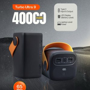 turbo ultra 9 (65w, 40000mah power bank) laptop level power