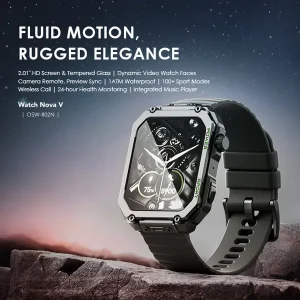 oraimo watch nova v 2.01" hd video watch faces smart watch (5124)